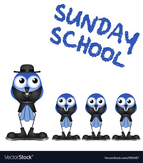 Sunday school Royalty Free Vector Image - VectorStock