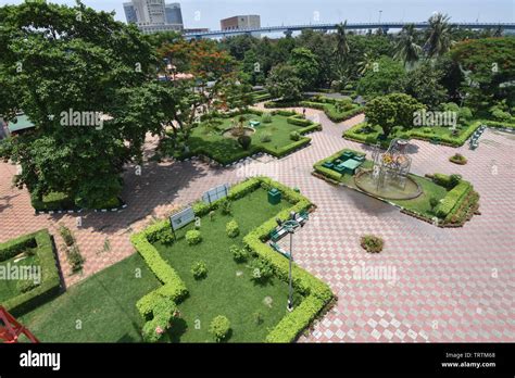 Front Garden Of The Science City Kolkata India Stock Photo Alamy