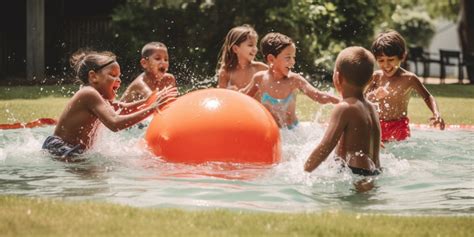 Top Leukste Buitenactiviteiten Voor Kinderen In Het Zwembad Zwemmen