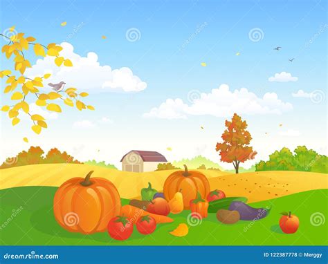 Harvest Festival Meals. Royalty-Free Cartoon | CartoonDealer.com #76153130