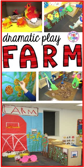 Farm In The Dramatic Play Center Pocket Of Preschool