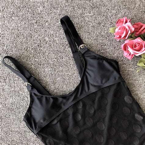 Transparent Bikini One Piece Swimsuit Sexy Quick Dry