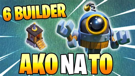 AKO NA 6 BUILDERA Clash Of Clans CZ SK YouTube