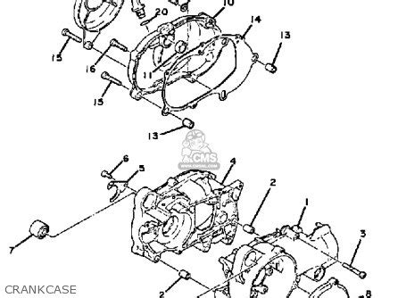 Yamaha QT50S 1986/1987 USA parts lists and schematics