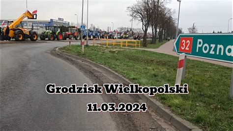 Strajk Grodzisk Wielkopolski Ostre dłucie na kogucie Zblokowane Dk