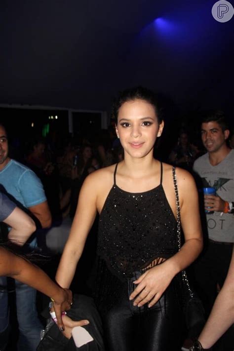 Foto Bruna Marquezine Optou Por Look Todo Preto No Ltimo Dia De Rock