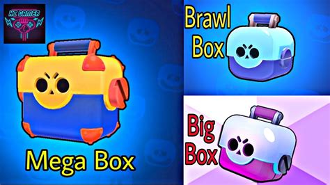 Mega Box Big Box And Brawl Box Opening Brawl Stars Hz Gamer Youtube