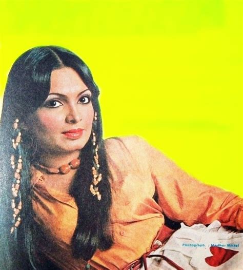 Perveen Babi Beautiful Bollywood Actress Vintage Bollywood