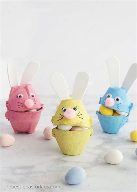 Egg Carton Bunny - The Best Ideas for Kids