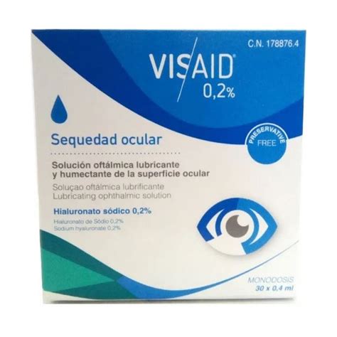 Visaid Gotas Oculares Esteril Monodosis Ml Nuestrafarma