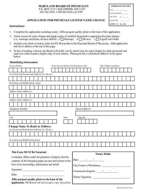 Fillable Online New Information For Payment Of License Mbp State