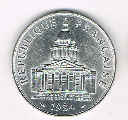 Pi Ce Francs Argent Panth On Villers Collections