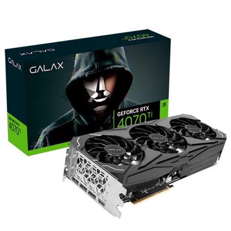 Placa De Vídeo Galax NVIDIA GeForce RTX 4070 Ti ST 1 Click OC 12GB