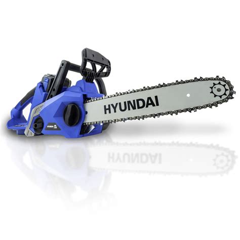 Hyundai 40V Lithium Ion Battery Powered Cordless Chainsaw HYC40LI