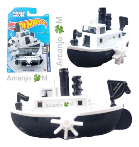 Hot Wheels Disney Steamboat Mickey Mouse Temáticos Lote Parcelamento sem juros