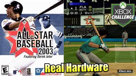 All Star Baseball 2003 — Xbox Og Gameplay Hd 🏆 — Real Hardware