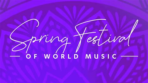 UCLA Spring Festival of World Music Returns to Live Performances - The ...