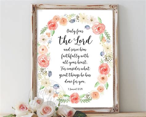 Bible Verse Wall Art Bible Verse Prints Christian Wall Art - Etsy