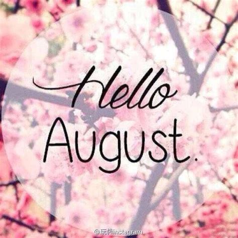 Hello August Pictures Photos And Images For Facebook Tumblr