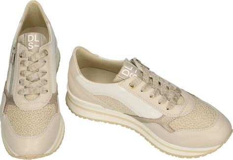 DL Sport Dlsport Dames Beige Sneakers Schoenen Nl