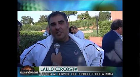 Lallo Circosta Alla Festa D Apertura Della Totti Soccer School