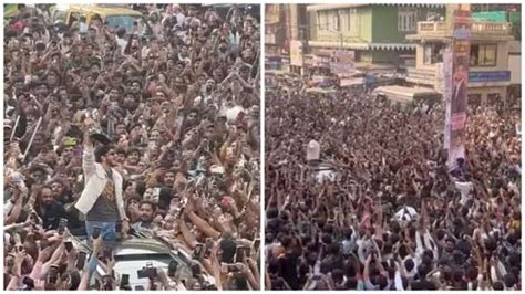 Munawar Faruqui Gets A Grand Welcome From Thousands Of Fans In Mumbai S Dongri After Winning