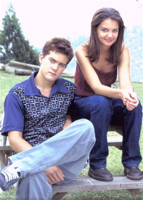 Joshua Jackson And Katie Holmes Photo Josh And Katie Dawsons Creek