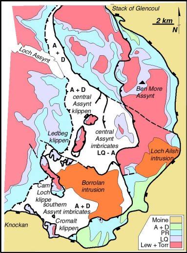 Assynt D Thrust Belt Analysis