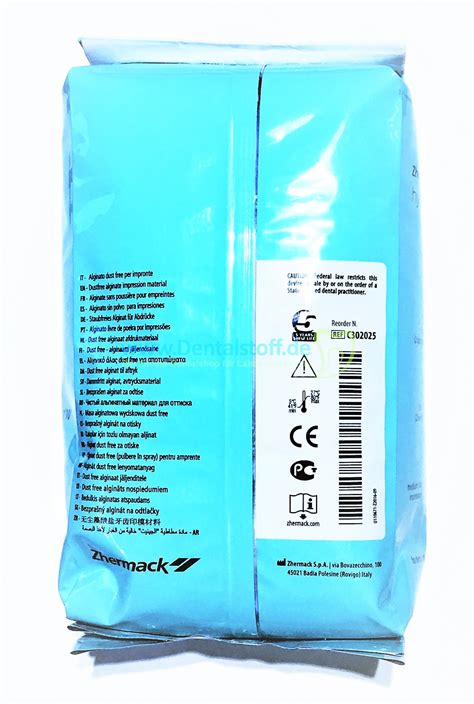 Zhermack Hydrogum Alginat 500g Beutel | Dentalstoff.de - Der Onlineshop ...