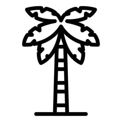 Palm Tree Outline Vector Art Icons And Graphics For Free Download