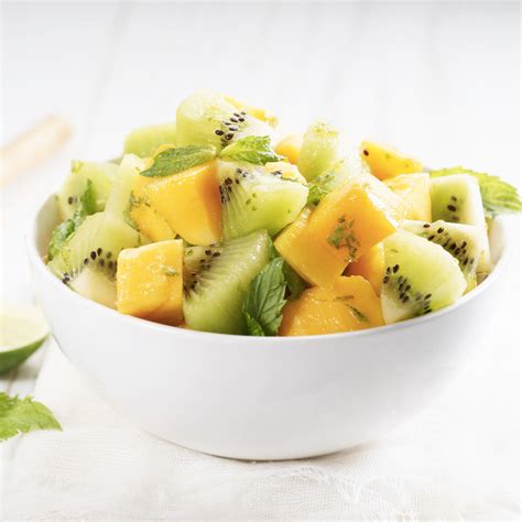 Mango And Kiwifruit Fresh Fruit Salad