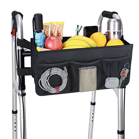 Make Life Easier With A Rolling Walker Basket