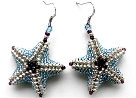 Серьги из бисера