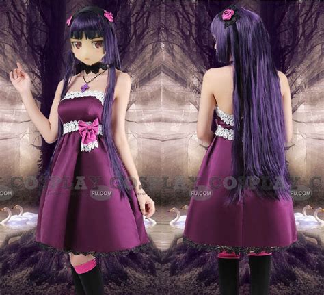 Custom Kuroneko Cosplay Costume (Purple) from Oreimo - CosplayFU.com