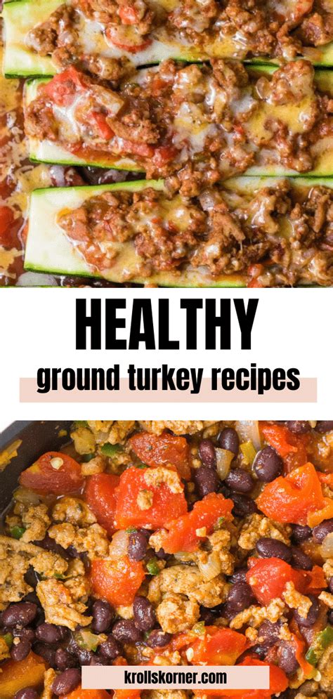 Quick Ground Turkey Recipes What To Make With 1lb Ground Turkey