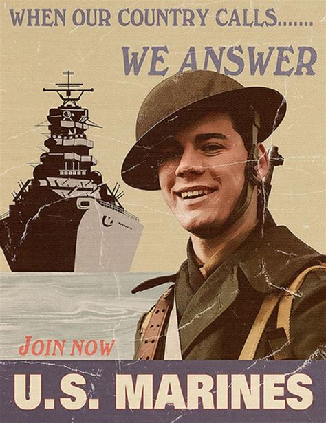 Incredible Vintage U S Marines Recruiting Posters