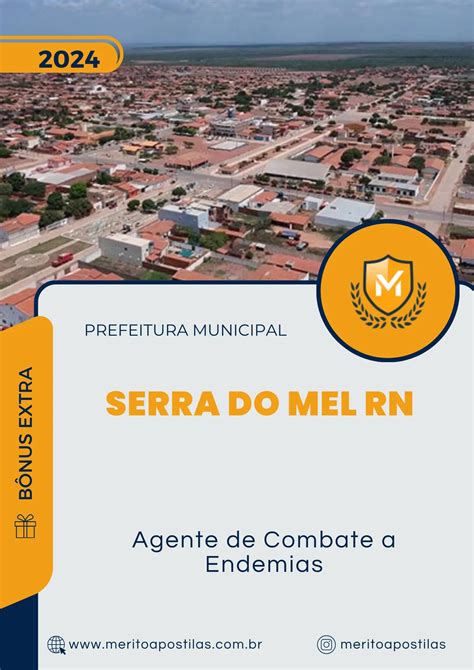 Apostila Agente De Combate A Endemias Prefeitura Serra Do Mel Rn