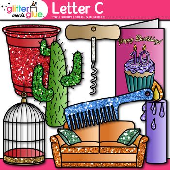 Letter C Clipart Alphabet Phonics Clip Art PNG Color Black And