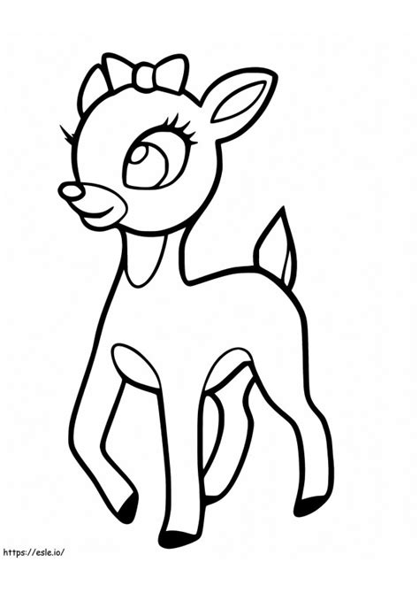 Fawn Coloring Pages - Free Printable Coloring Pages for Kids and Adults