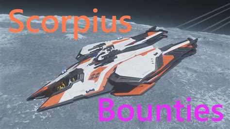 Rsi Scorpius Turret Gameplay Ert Bounties Star Citizen 3175 Youtube