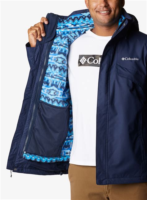 Geaca 3 In 1 Columbia Bugaboo II Fleece Interchange Jacket Collegiate