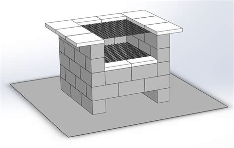 DIY Cinder Block Grill for Your Backyard