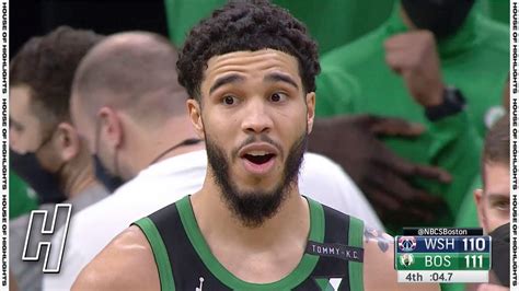 Jayson Tatum Hits Game Winner Wizards Vs Celitcs February 28 2020