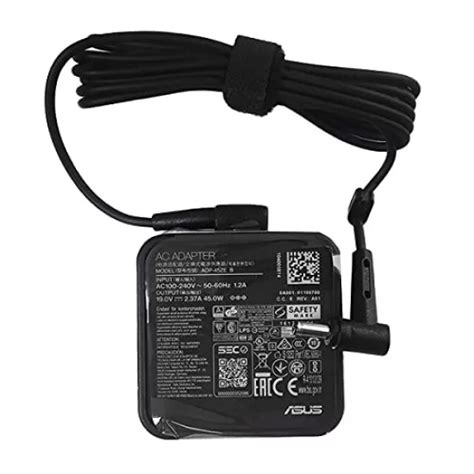 Asus 45w 20v Laptop Charger Adapter With 40mm Pin Compatible For Asus Vivobook X540 X412 And