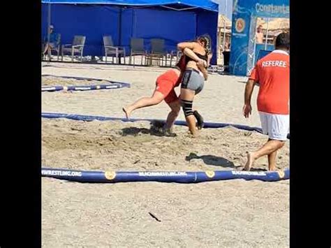 Beach Wrestling World Cadet 2022 Slo Vs Rou Biru Florentina YouTube