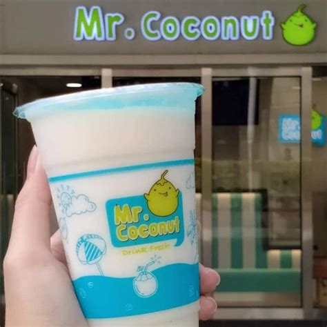 Chope Singapore Free Mr Coconut Best Seller Coconut Shake With Every