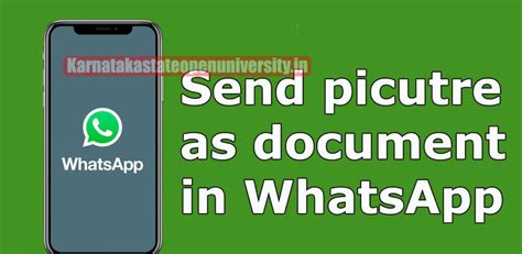 How To Send Photos As Documents On WhatsApp In Android And IOS 2025