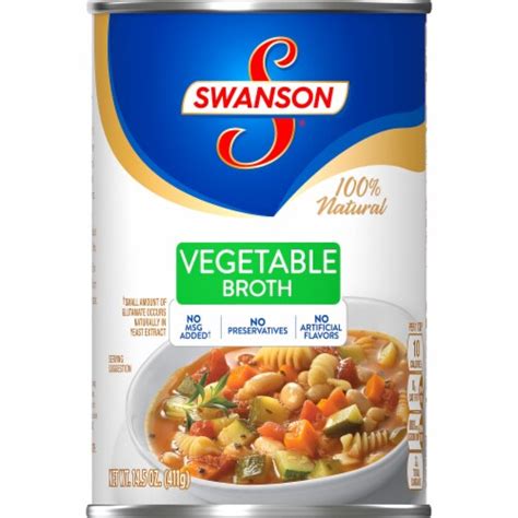 Swanson® Natural Vegetable Broth, 14.5 oz - Ralphs