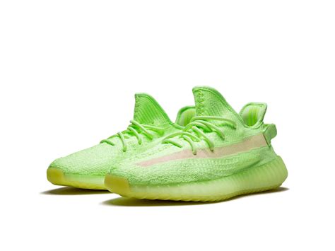 adidas yeezy boost 350 V2 glow in the dark eg5293 кроссовки адидас