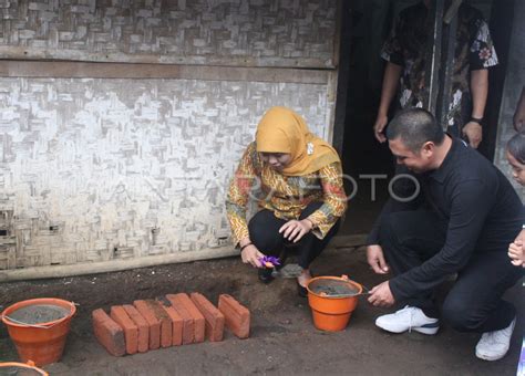 Kunjungan Mensos Di Malang Antara Foto